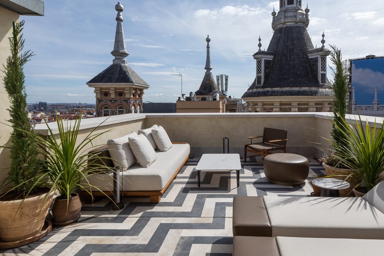 Terraza Suite JW Marriott Madrid